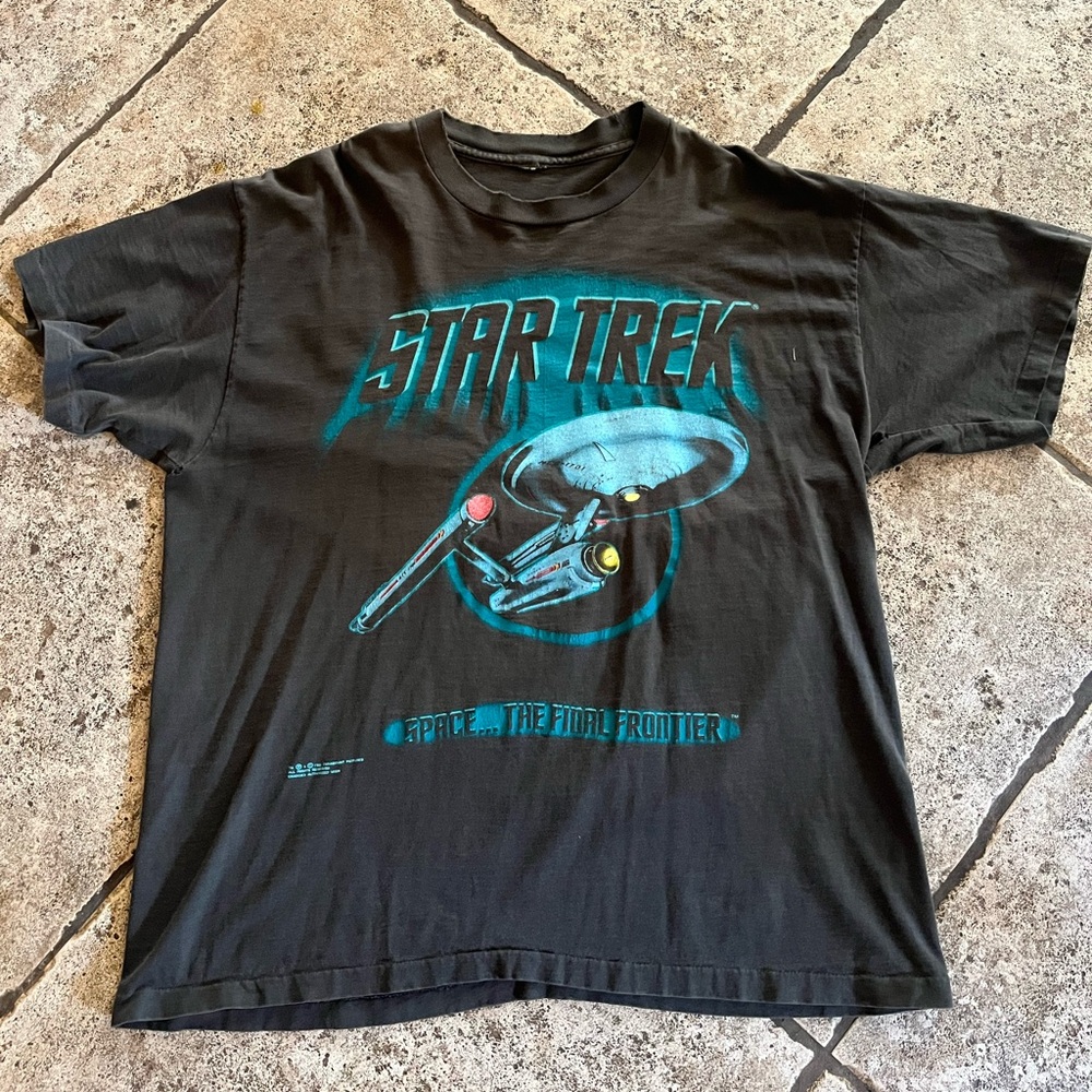 Star Trek Black Graphic T-Shirt